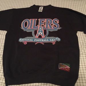 Vintage Houston Oilers Crewneck Size Large