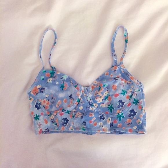 Kirra (Pac Sun) floral bralette