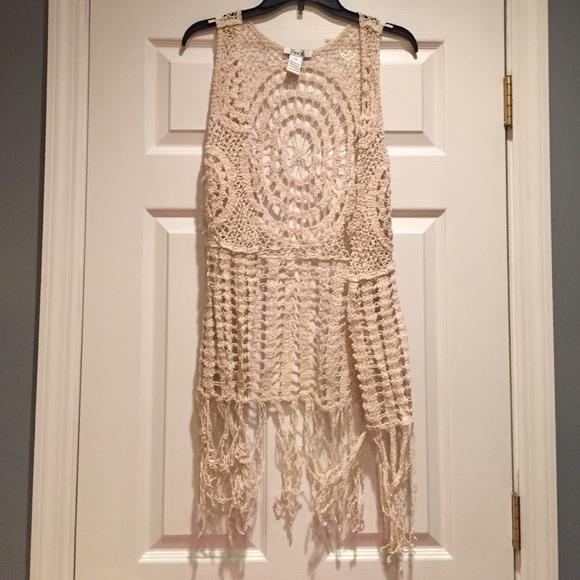 Fringe Longline Vest