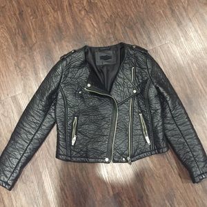 Leather jacket