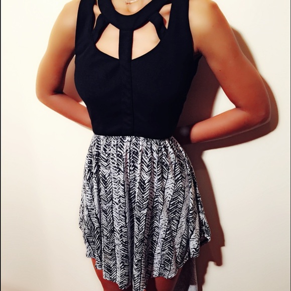 Urban Outfitters Dresses & Skirts - Sexy cut out front and back hi low dress