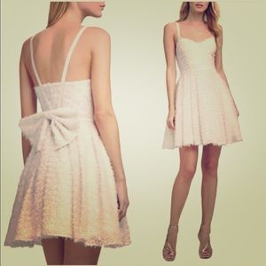 French connection bridal  bow dress size 8 NWT