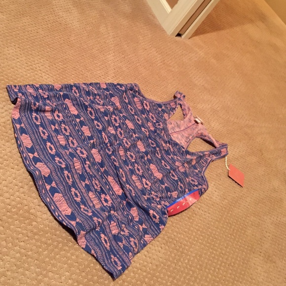 Tribal patterned top