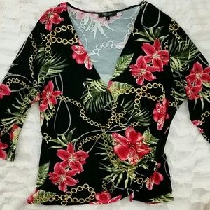 Wrap top flower chains