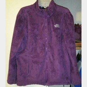 Women's purple northface jacket