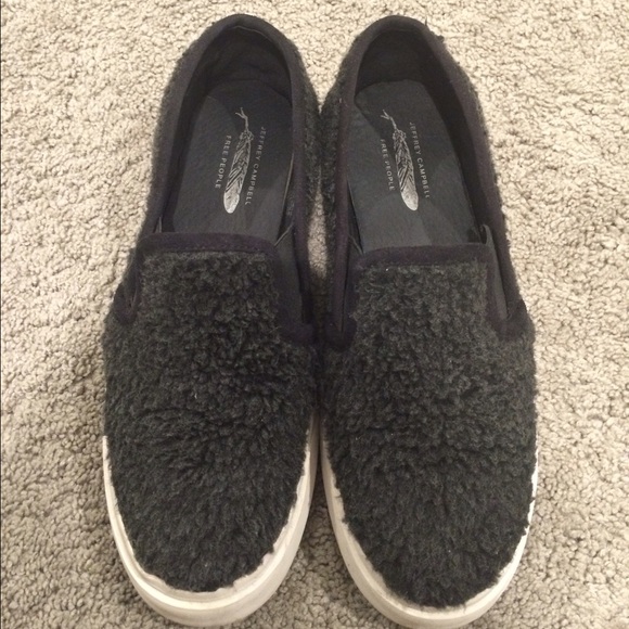 SOLD Jeffrey Campbell slip ons