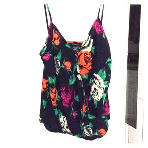 Floral lose fit tank