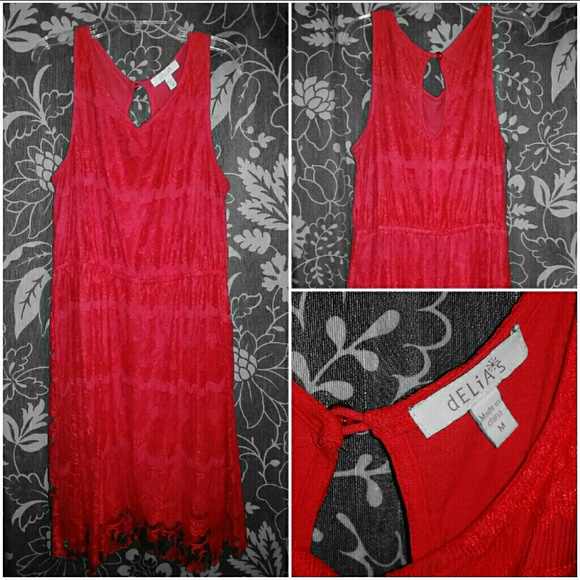 Delia's red dress - Picture 1 of 1