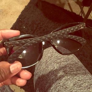 Selling black Chanel sun glasses