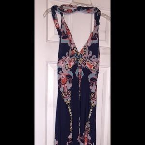 Cute halter maxi dress