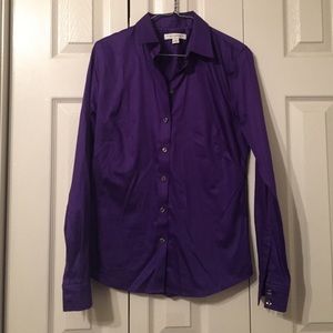 Purple Banana Republic Button Up