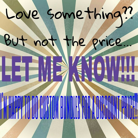BUNDLES!!!! BUNDLES!!! CUSTOM BUNDLES!!!