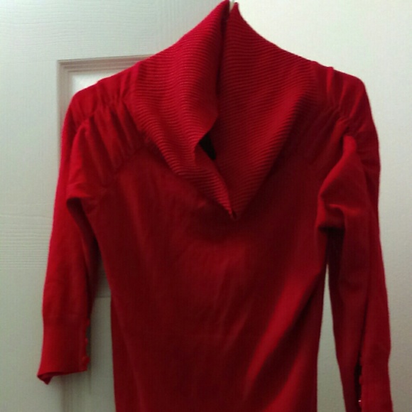Red blouse