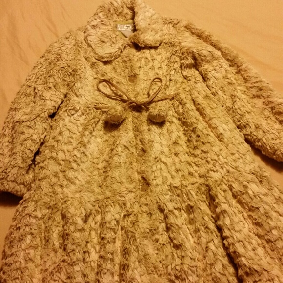 Widgeon Faux Fur girls coat