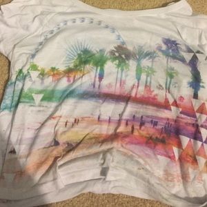 Summer fun crop tee