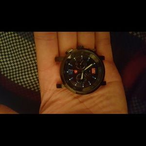 Michele sport sail techno blue onyx face