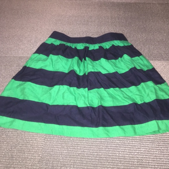 Banana Republic striped skirt.