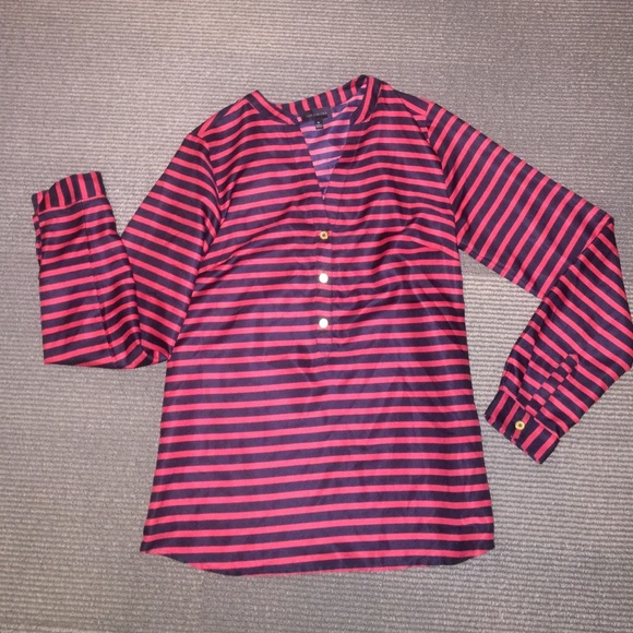 Striped blouse from The Limited