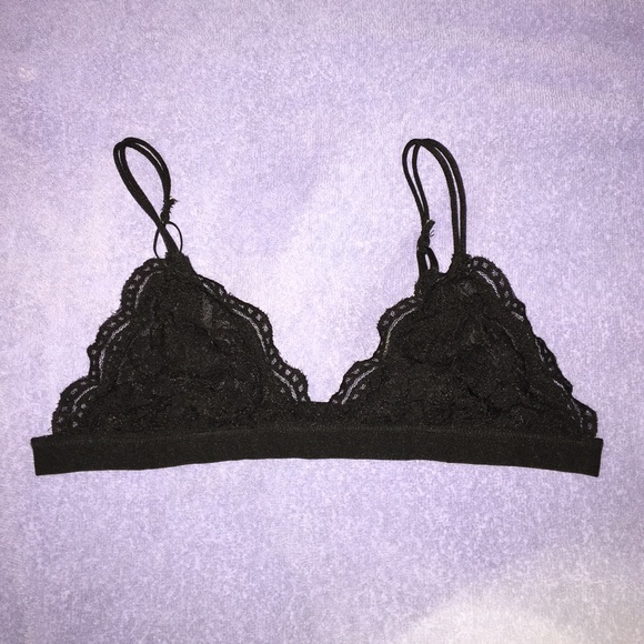Black bralette