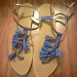 Tasseled Sandals