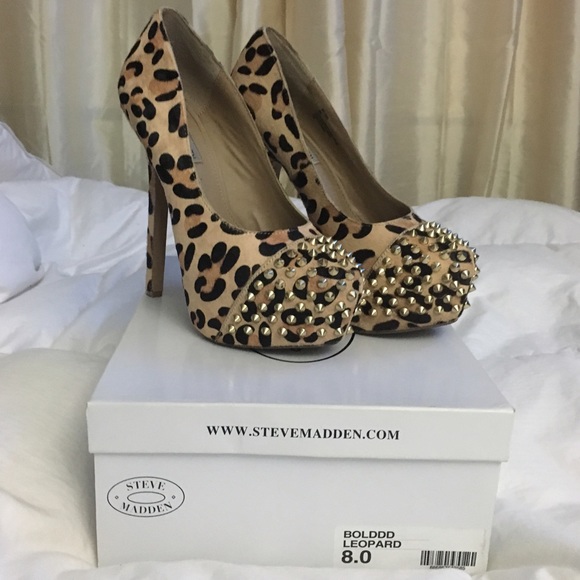 Steve Madden Bolddd Leopard Heel