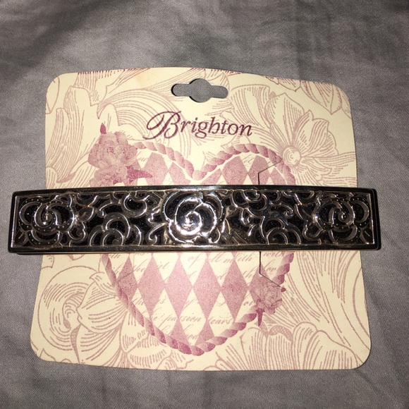 NWT Brighton Rose hair clip
