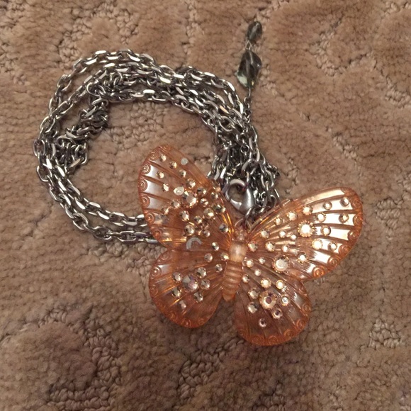 Tarina Tarantino butterfly necklace