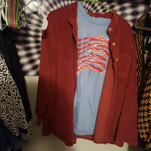 Corduroy flannel