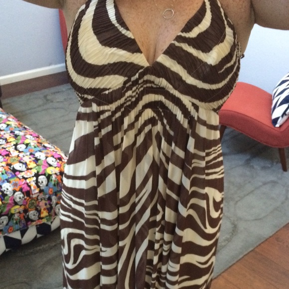 BCBG halter gown size 12