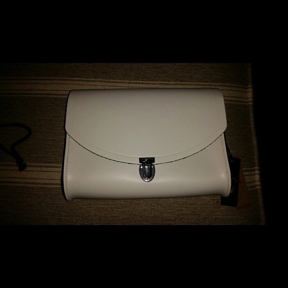 Cambridge satchel company white purse