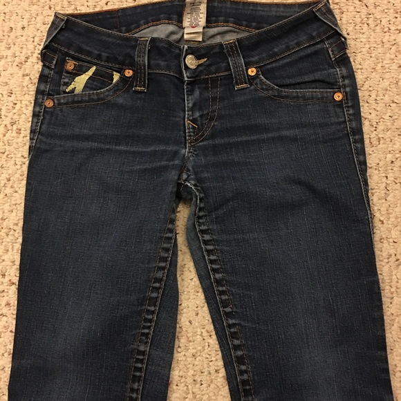 Woman's True Religion Straight Cut Jeans Size 29 - Picture 5 of 5