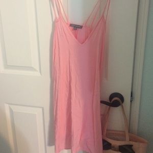 don't ask why-American eagle pink shift dress
