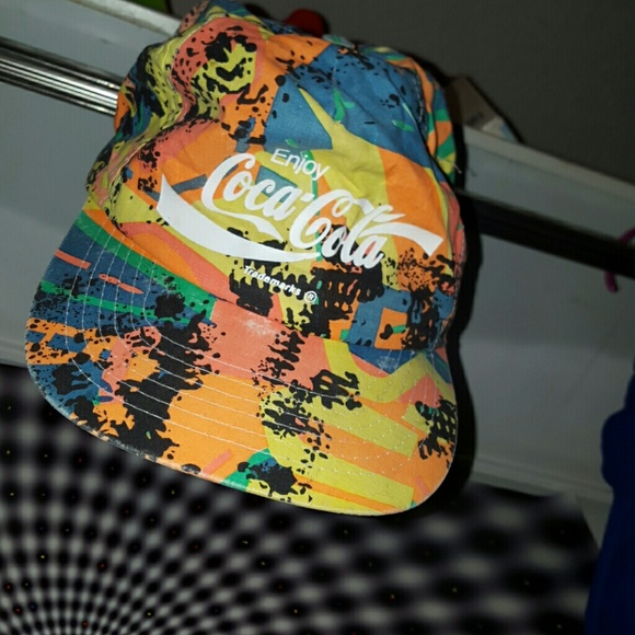 Vintage coke hat
