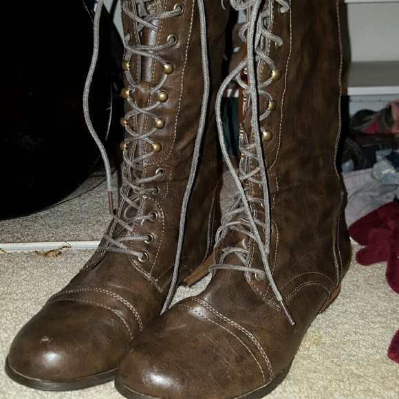 Brown boots