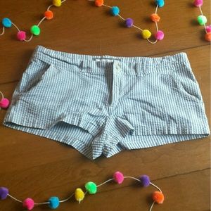 Seersucker Abercrombie Shorts