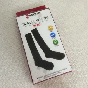 Travel compression socks (USA size 3-7)