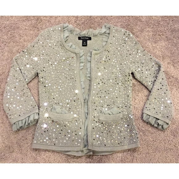 Sequin lace jacket