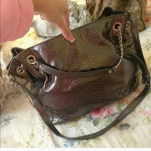 Authentic Michael Kors Snakeskin PURSE PRICE LOWER