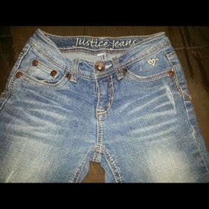 Girls Justice jeans like New!