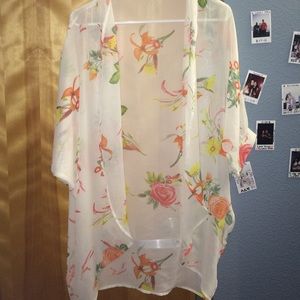 floral kimono