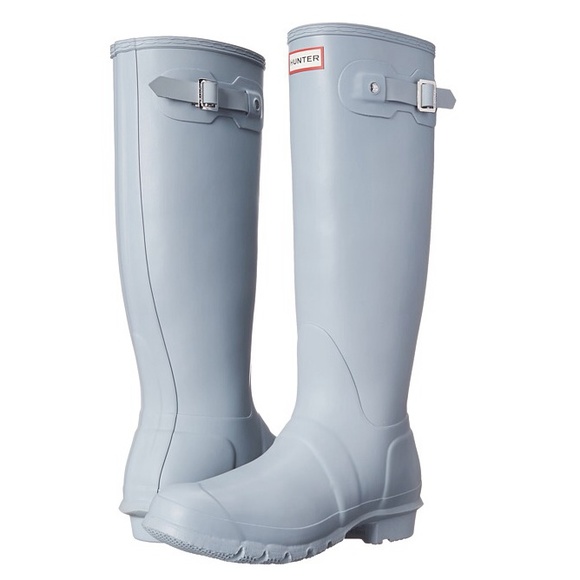 Hunter Shoes - Light Blue Hunter Boots