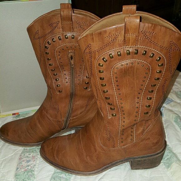 Embellished Western Boots