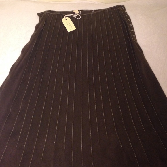 BURNING TORCH Silk skirt - Picture 2 of 4