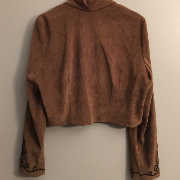 Vintage Faux Suede Western Jacket - Picture 4 of 4