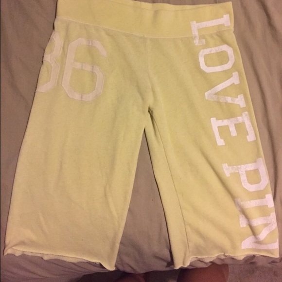 Yellow size M Victoria's Secret comfy pants