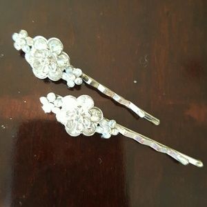 Crysyal hair pins