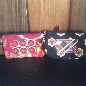 2 thin coin purses