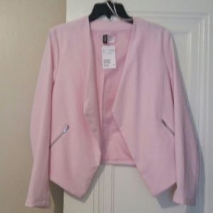 W/TAGS H&M Baby Pink Blazer