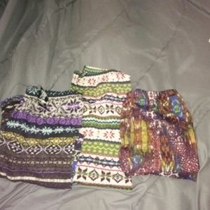 Bundle of 3 leggings