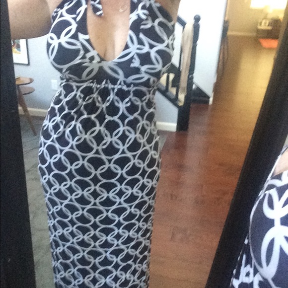 Tart halter maxi dress